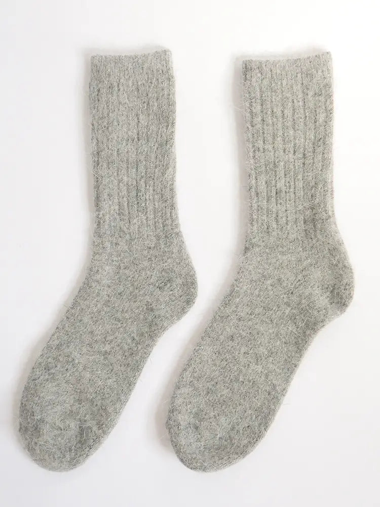 ELMNTL - Super Soft Wool Socks - Grey