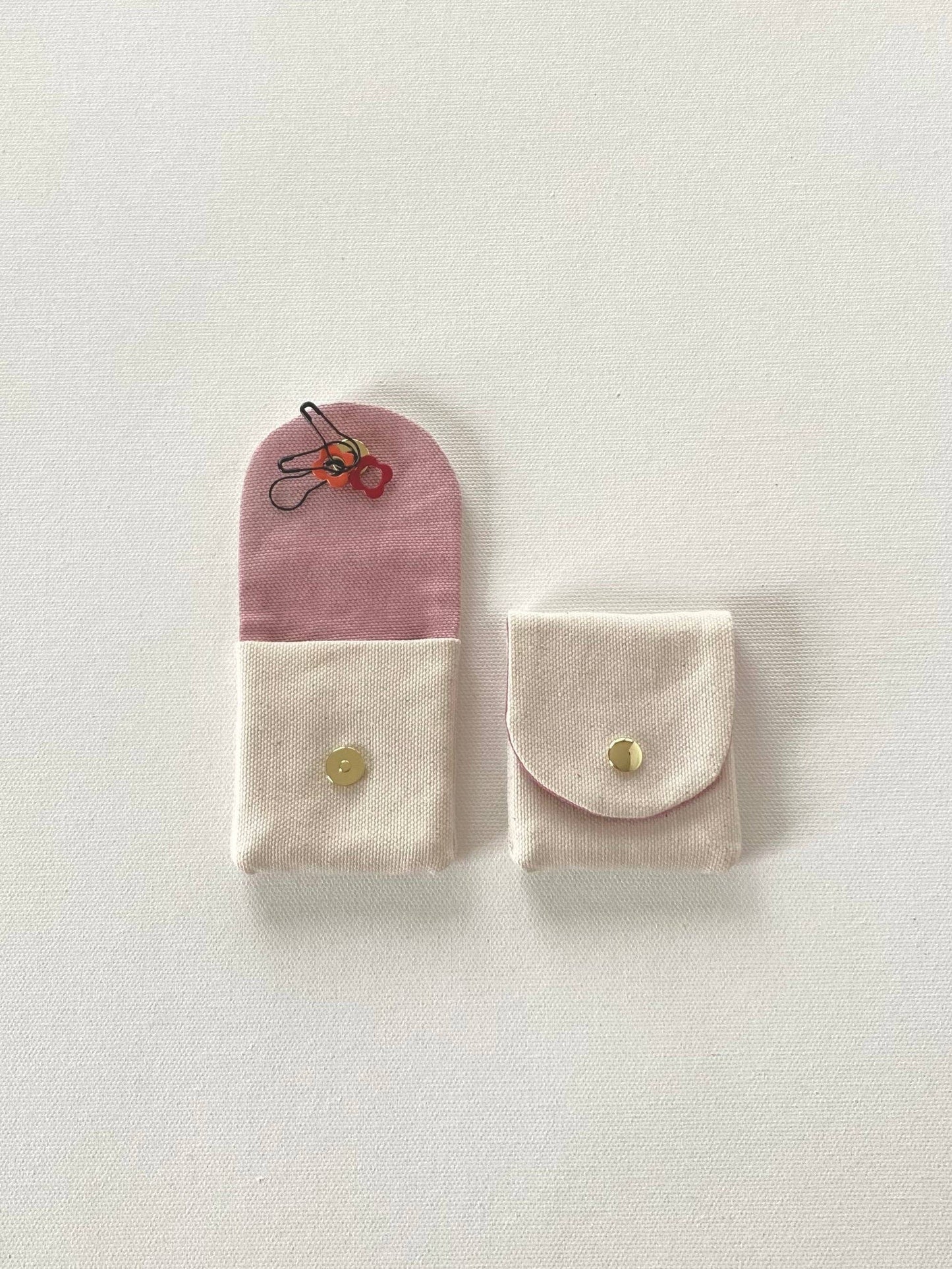 Sunday Sewing Charm Pouch - Pinks