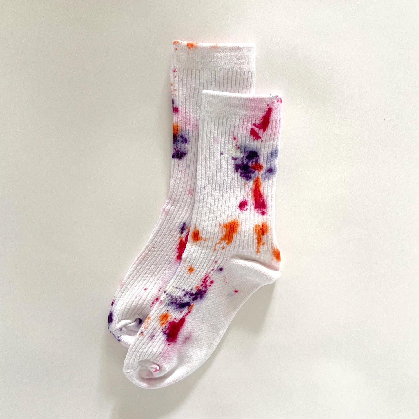 Merle Works - Spicy Tie-dye Dressy Socks