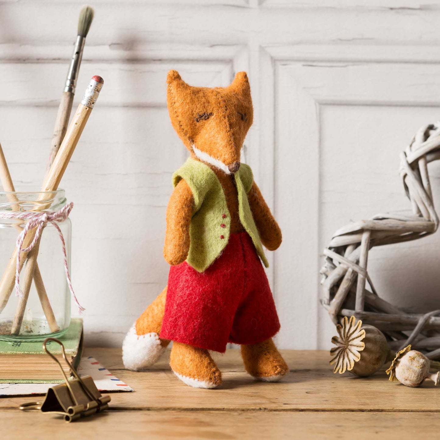 Corinne Lapierre Fergus Fox Felt Craft Kit