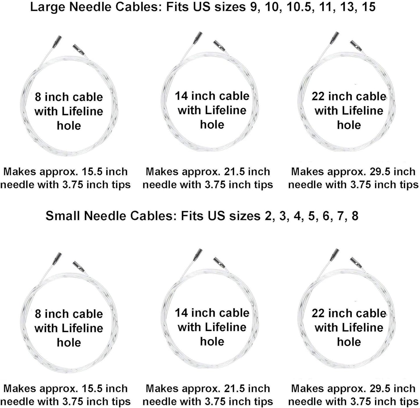 ChiaoGoo 360 Swivel Interchangeable Cord