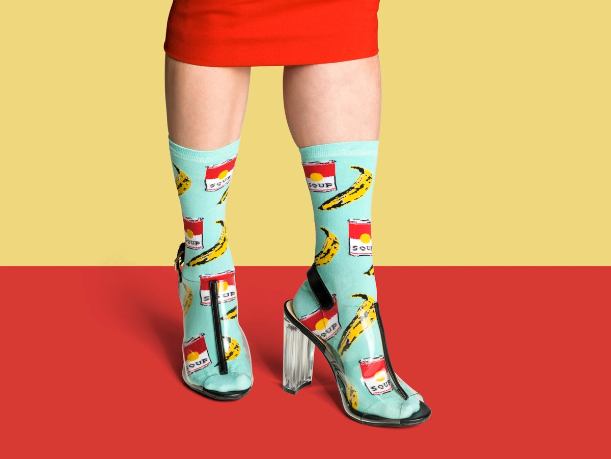 Yellow Owl Workshop - Women's - Pop Art Crew Socks