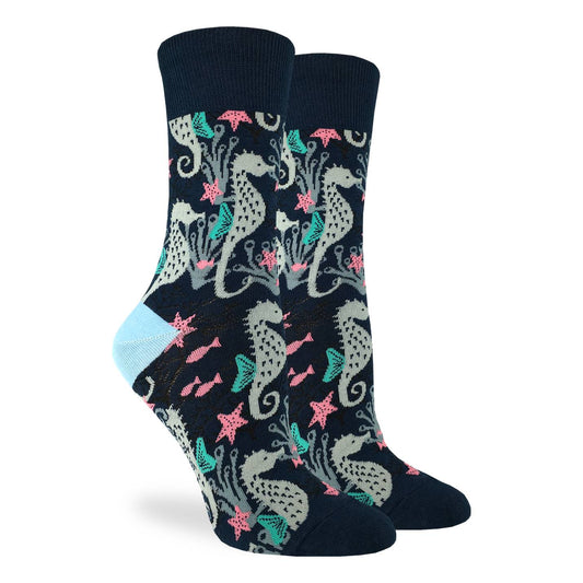 Good Luck Sock - Women's Seahorses Socks