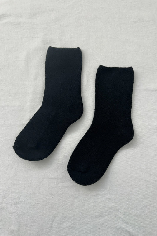 Le Bon Shoppe -  Cloud Socks - Jet Black