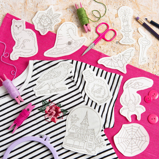 Gothic Tales - Stick & Stitch Embroidery Pack
