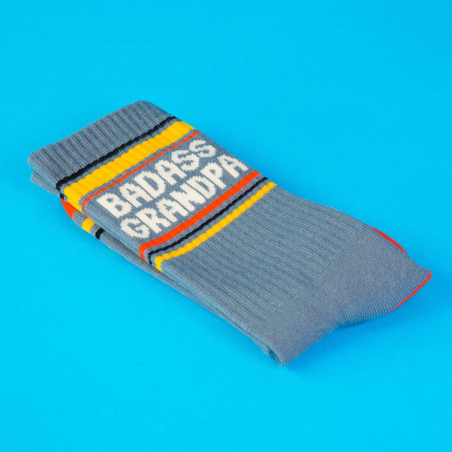 Gumball Poodle - Badass Grandpa Gym Crew Socks