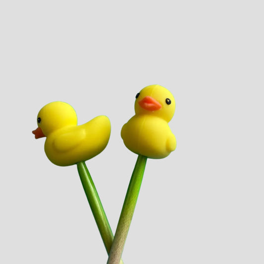 Rubber Duckie Knitting Needle Point Protectors