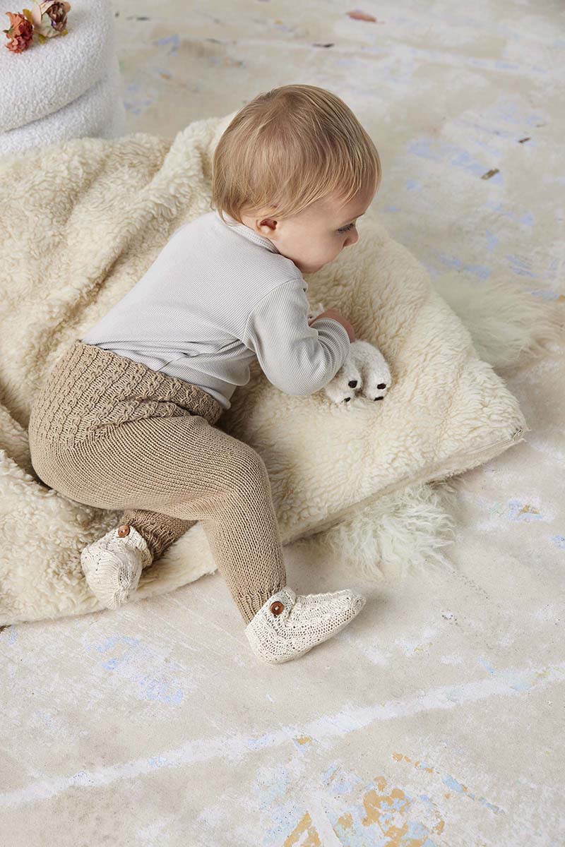 Lang Yarns Punto 83 Baby Cotton Naturally Colored Pattern Book