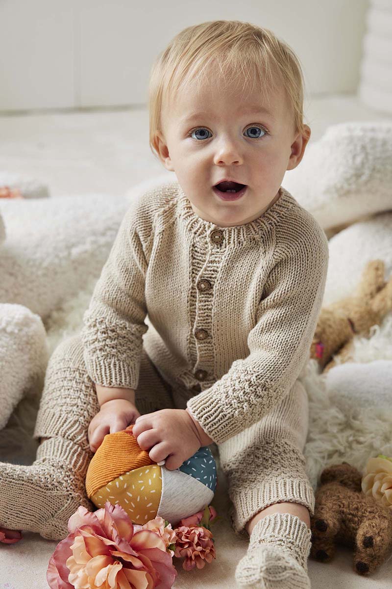 Lang Yarns Punto 83 Baby Cotton Naturally Colored Pattern Book