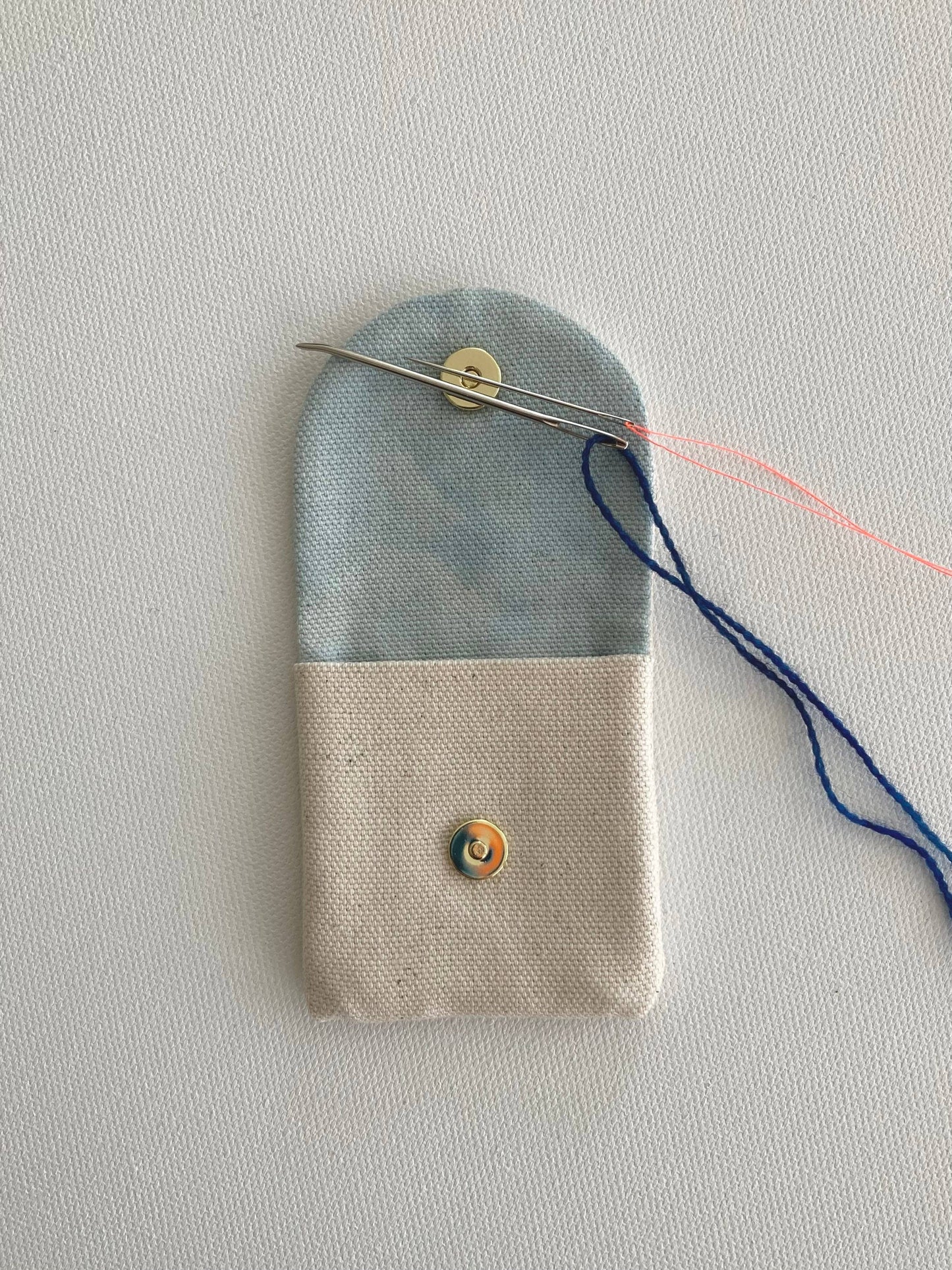Sunday Sewing Charm Pouch - Blues