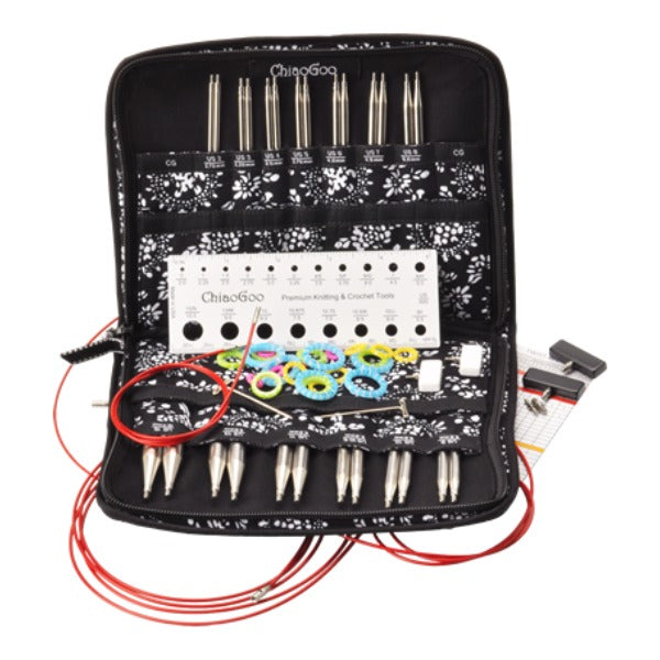 ChiaoGoo Twist Red Lace Complete Interchangeable Needle Set 5"