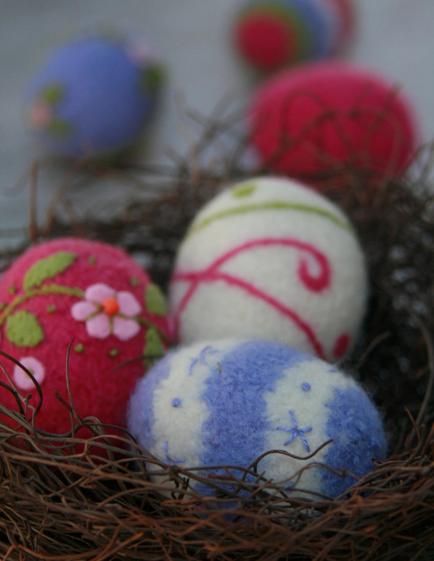 Whimsical Woolies, 20 projects to knit and felt