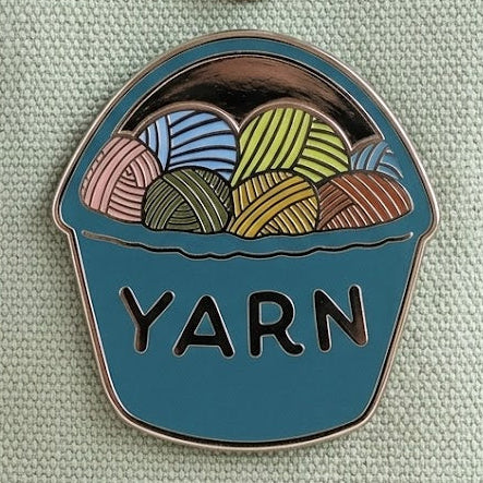 2026 Yarn Hop Cast Away Basket Pin