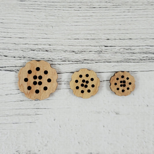 Katrinkles Flower Stitchable Buttons