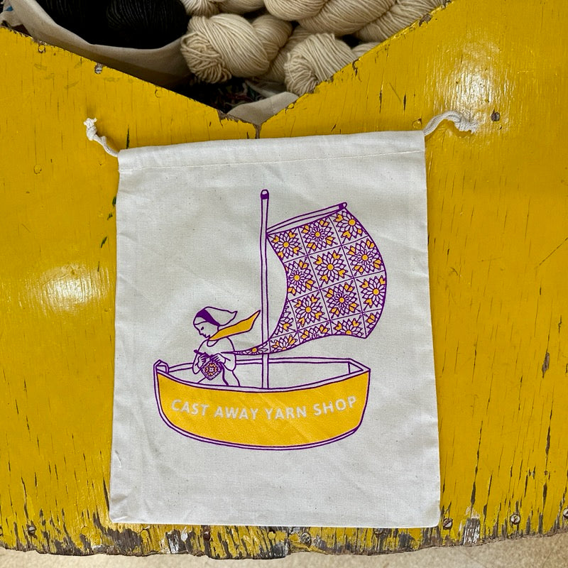 Cast Away Logo Project Bag
