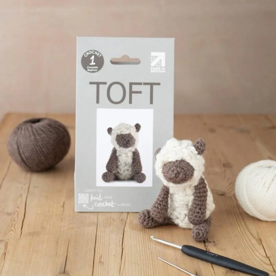 Toft Mini Crochet Kit - Hank the Sheep