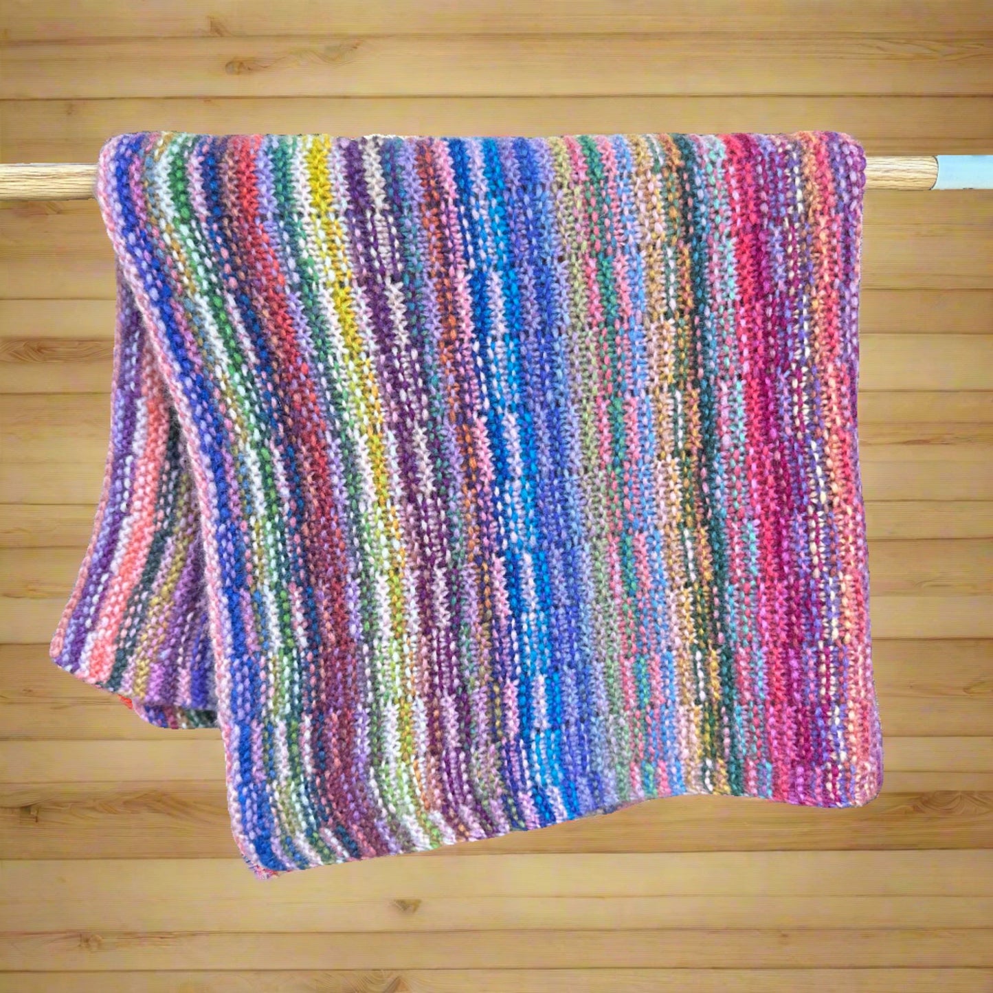 Broken Garter Baby Blanket Pattern