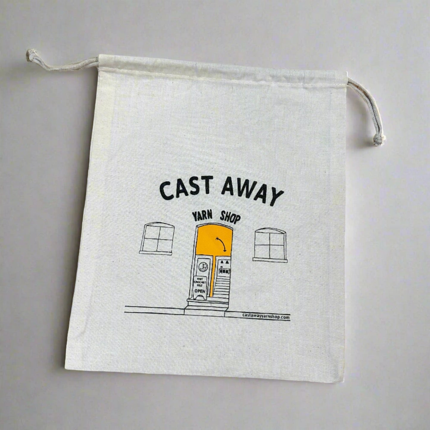 Cast Away Logo Project Bag