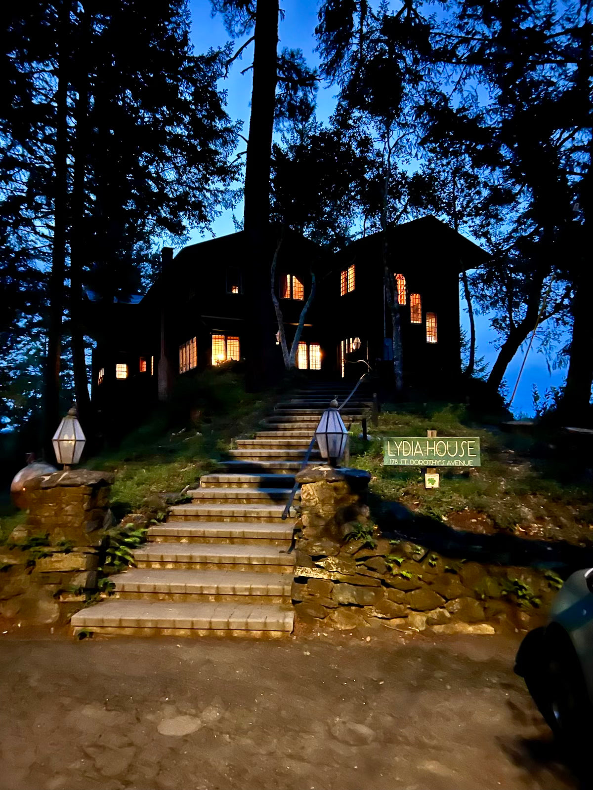 A Knitting Retreat in the Redwoods