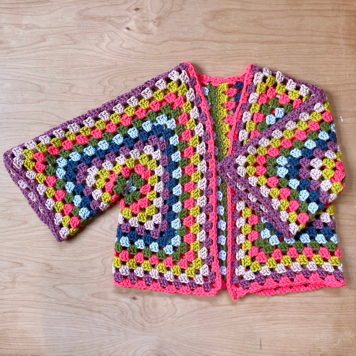 Crochet Hexi Cardigan
