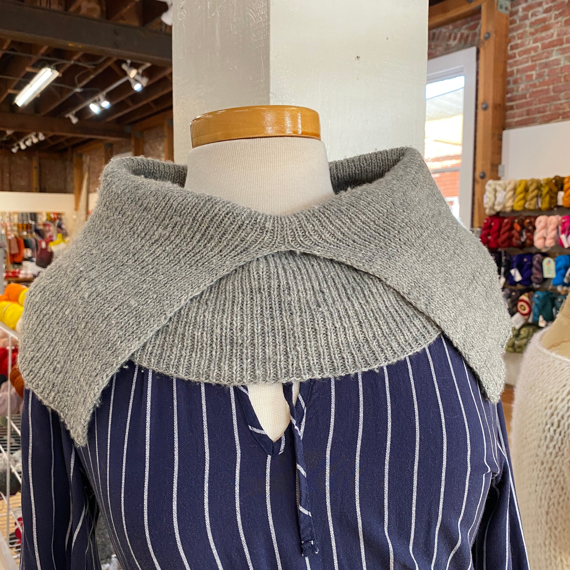Split Cowl No 1 Pattern Cast Away Yarn Shop