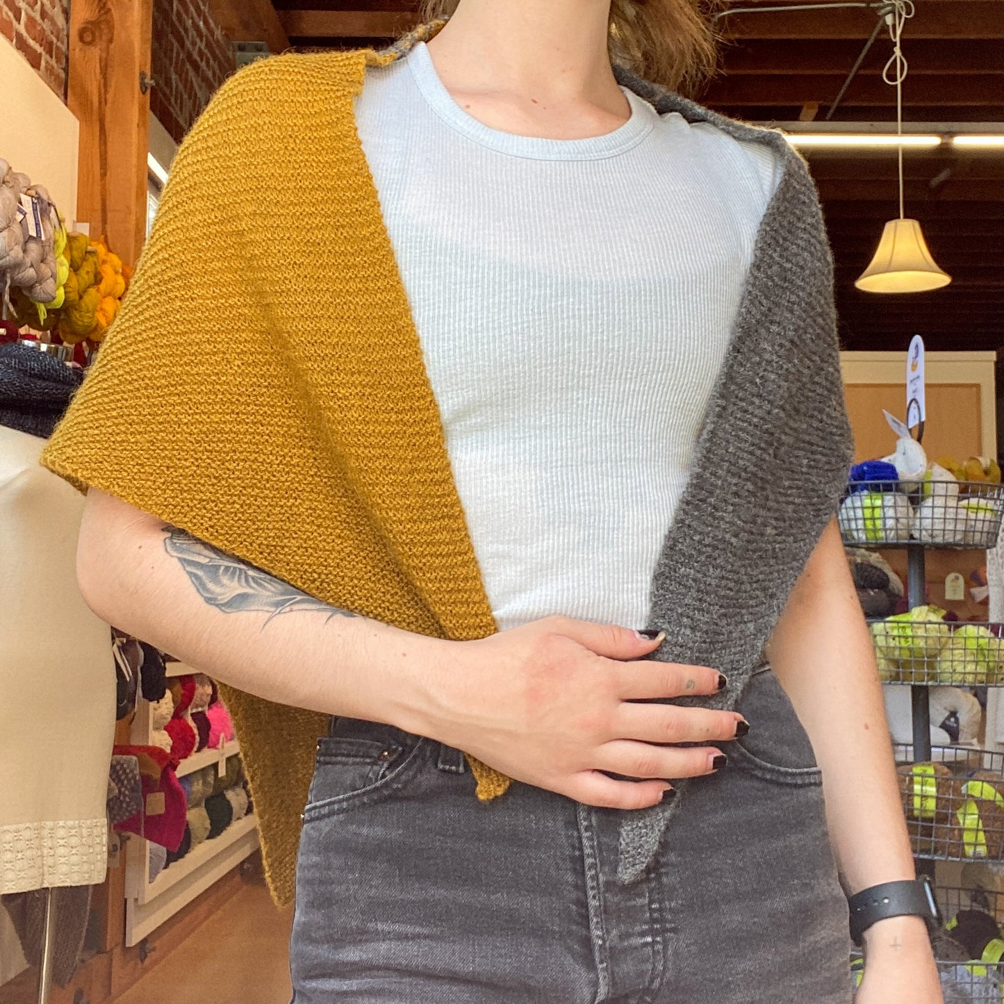 Asymmetrical Shawl Pattern