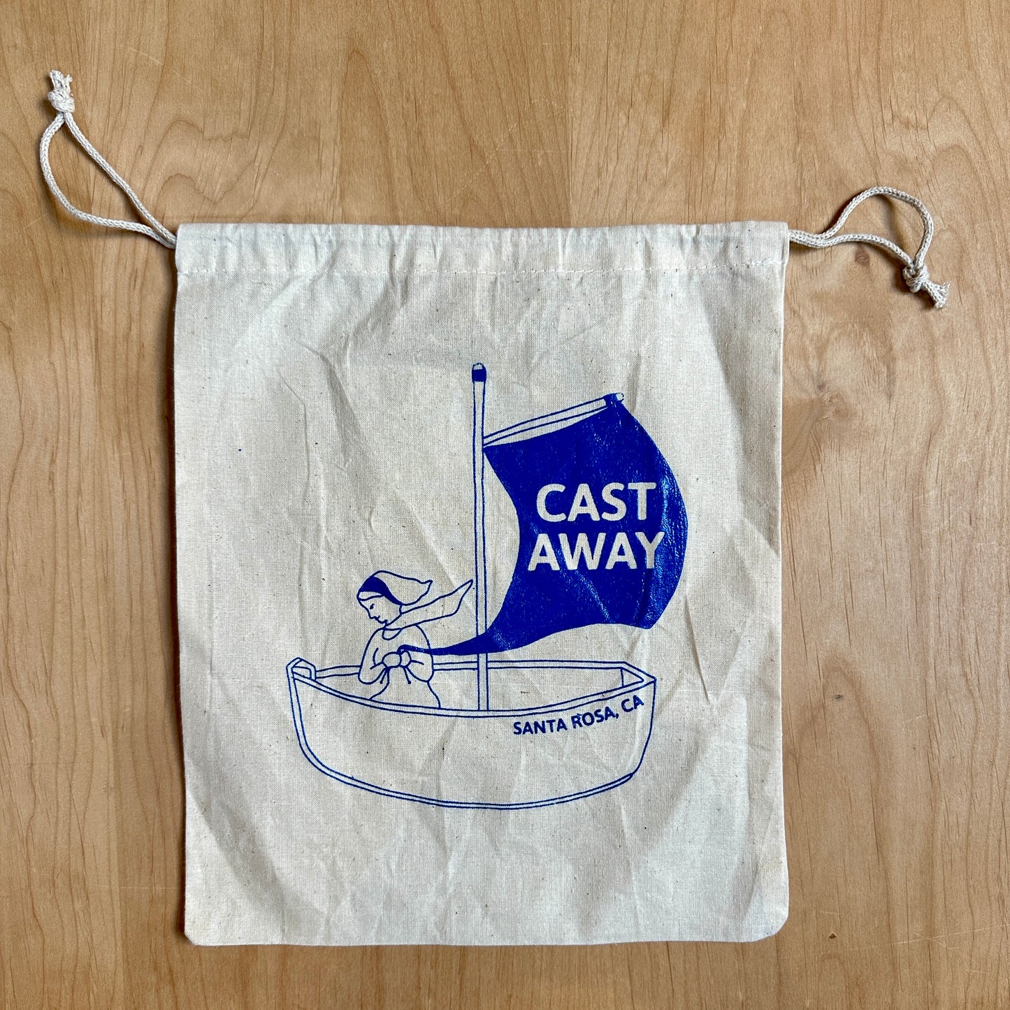 Cast Away Logo Project Bag