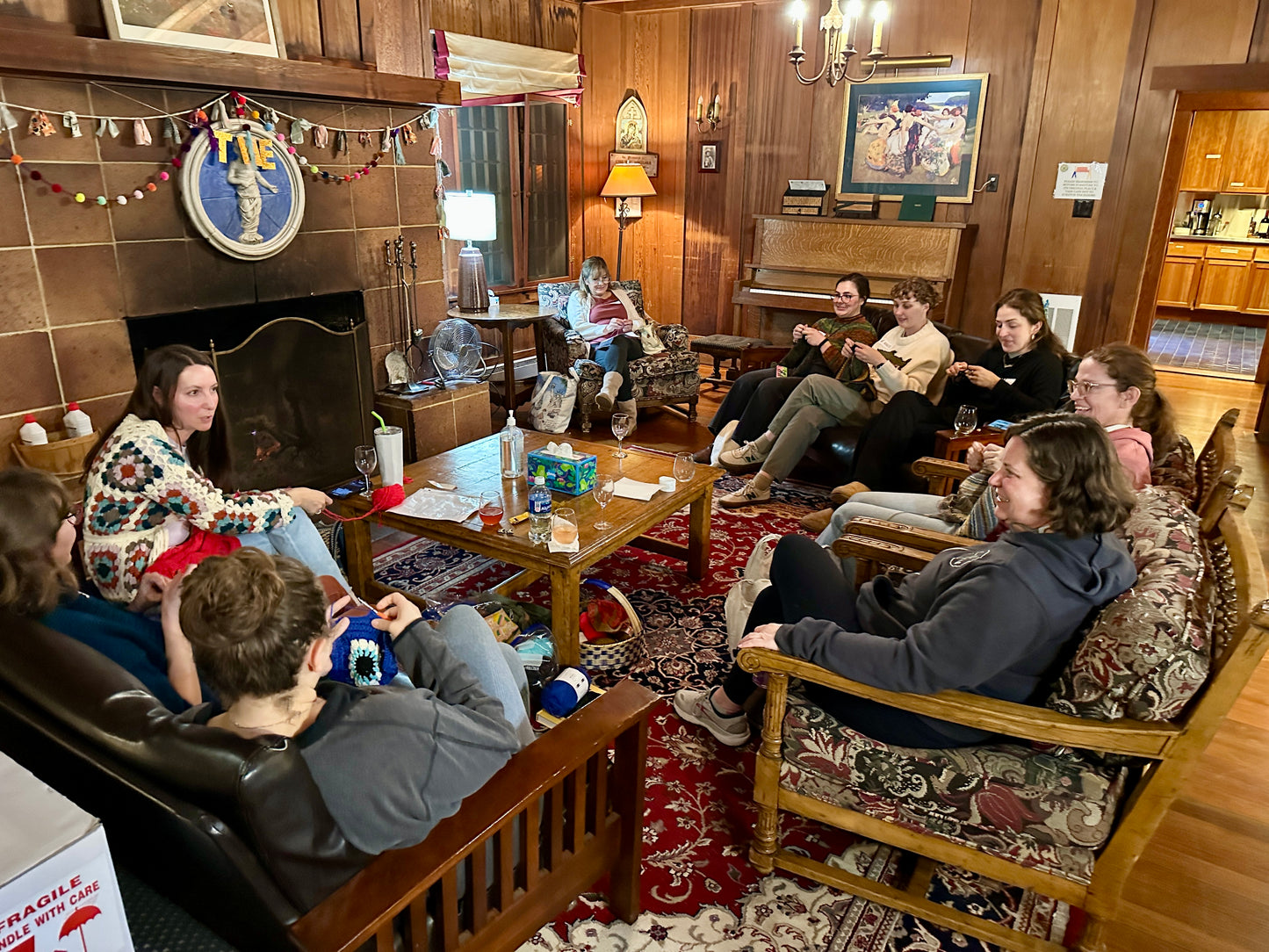 A Knitting Retreat in the Redwoods