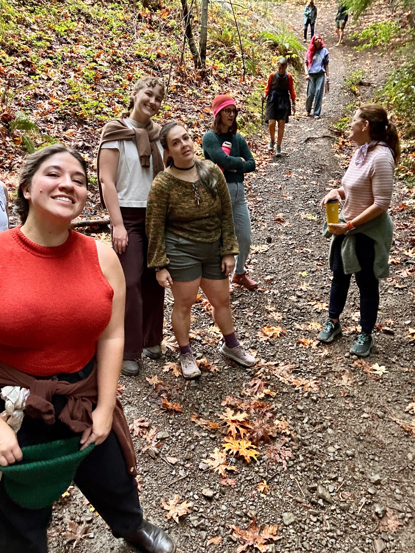 A Knitting Retreat in the Redwoods