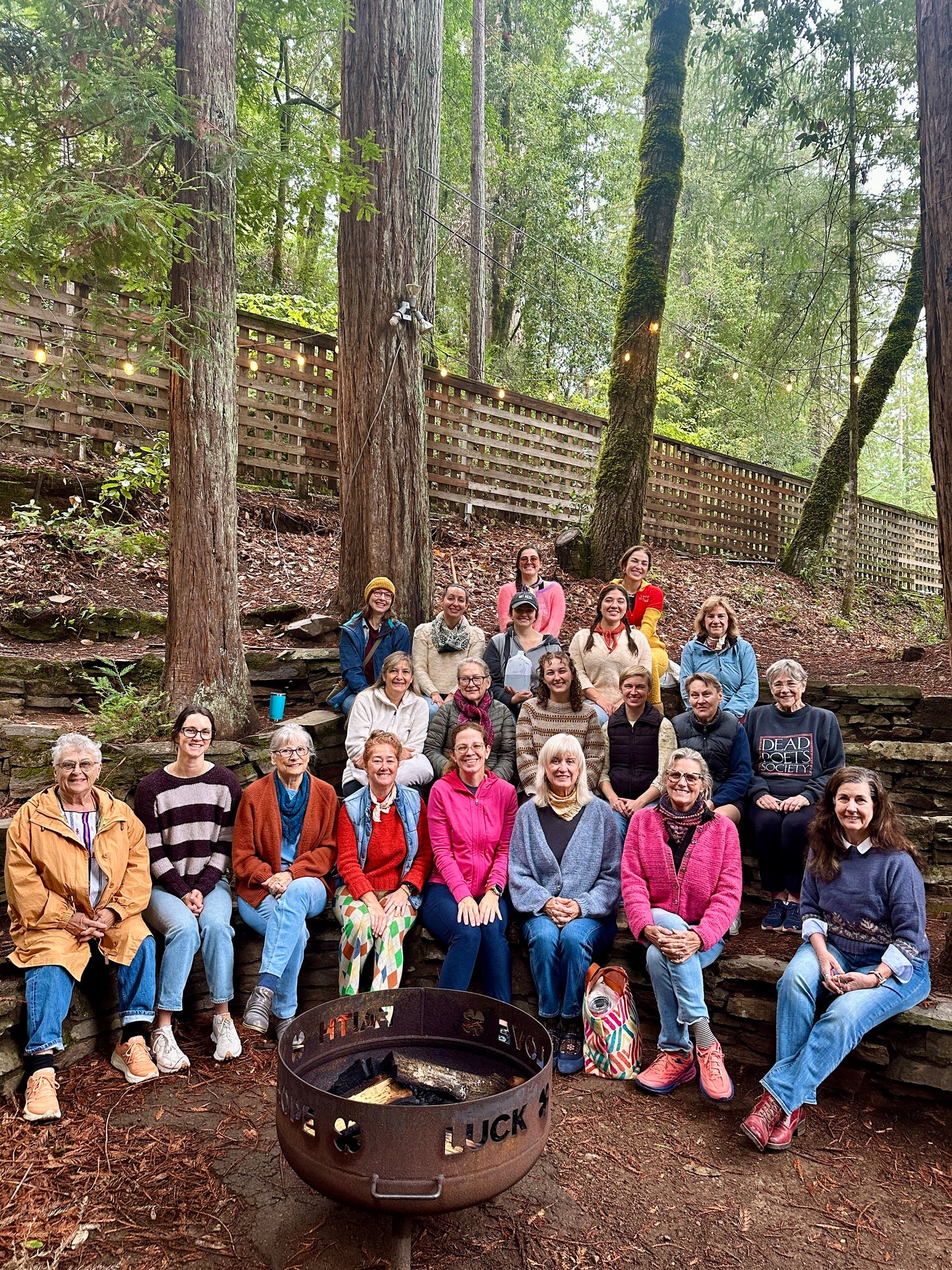 A Knitting Retreat in the Redwoods