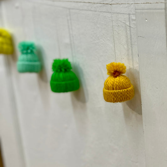 Winter Cap Garland Workshop