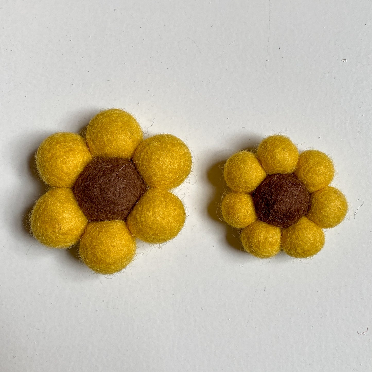 Felt Sunflowers