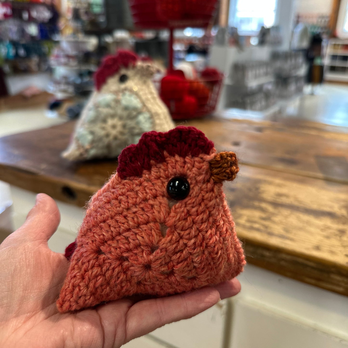 Crochet a Granny Square Chicken!