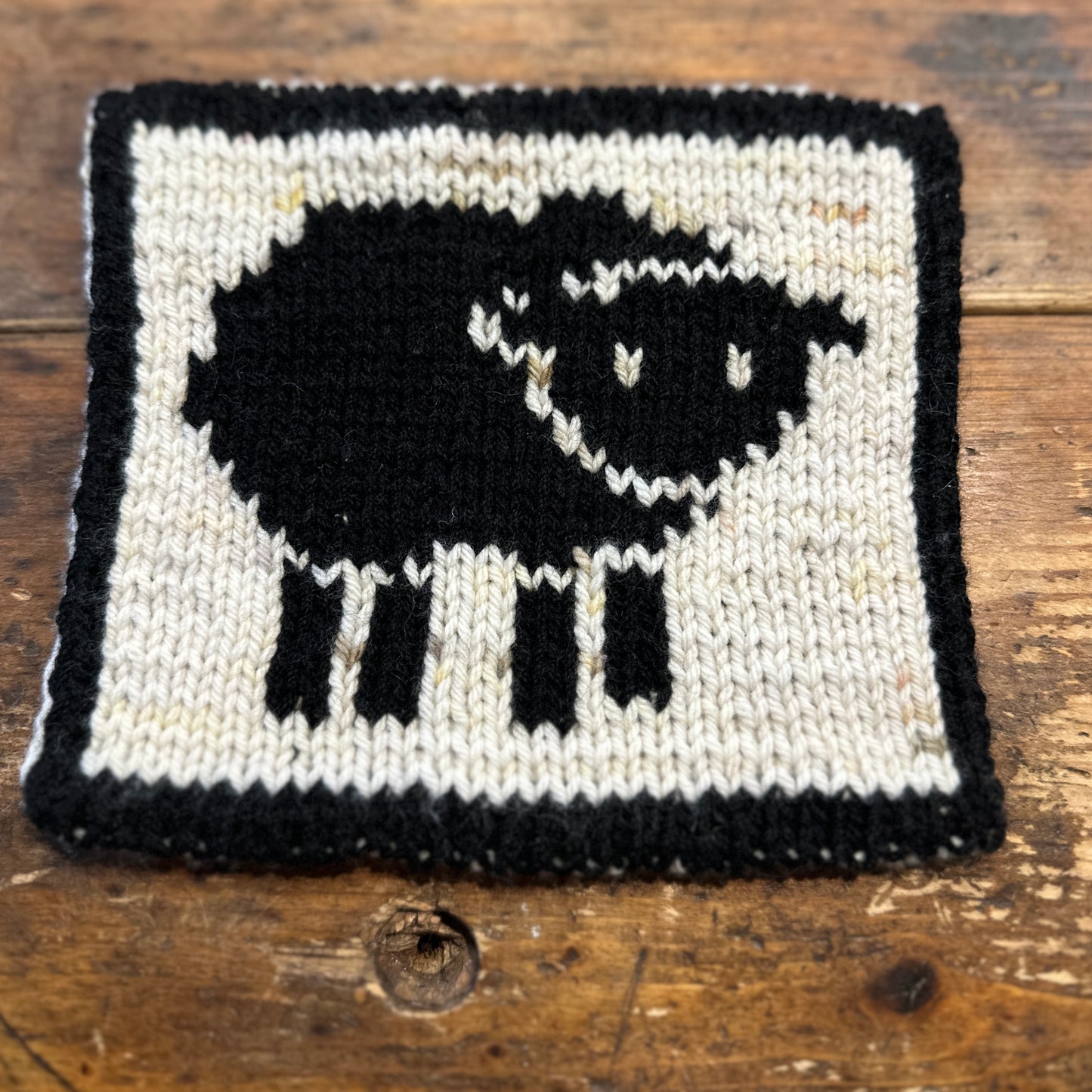 Double Knitting Potholder