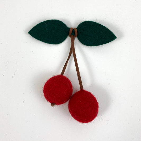 Felt Cherries