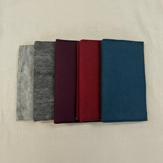 100% Wool Felt Knit/Crochet Needle Case