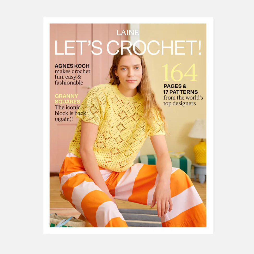 Laine Magazine Let's Crochet! Spring 2025