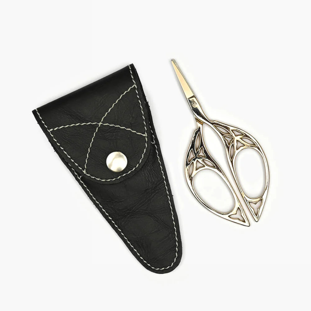 Lantern Moon Scissor w/Leather Case