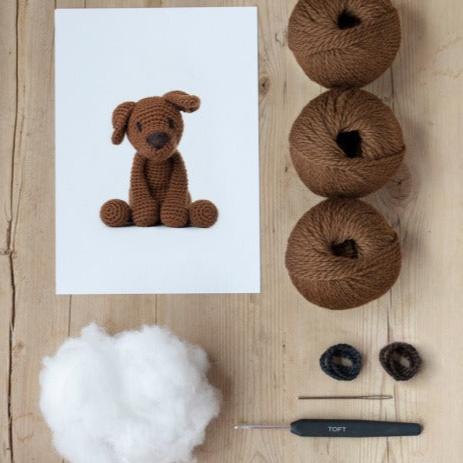 Toft Crochet Kit- Milo the Dog