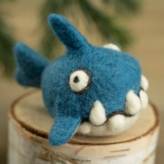 Woolbuddy DIY Needle Felting Kit - Shark