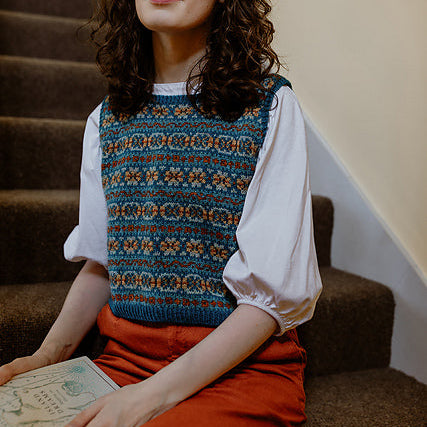 Learn to Knit a Colorwork Vest