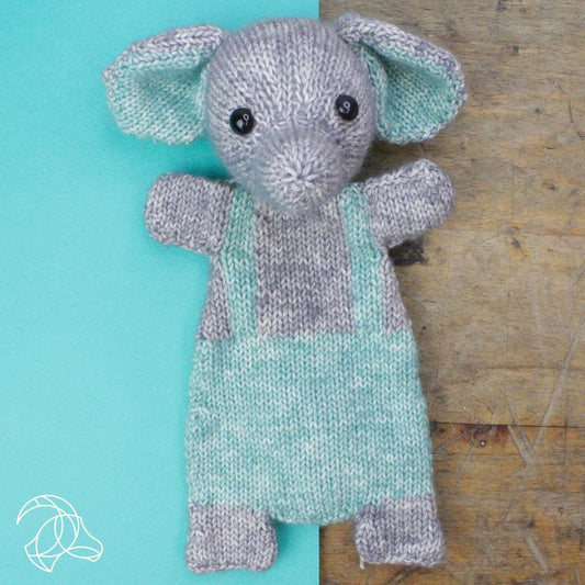 DIY Knitting Kit - Sonny Elephant