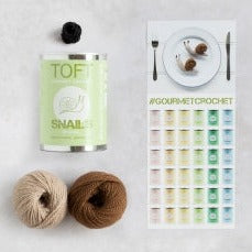 Toft Crochet kit-in-a-can: Snails
