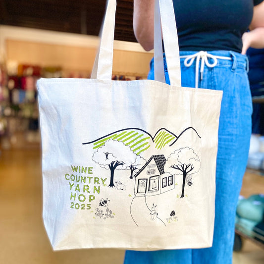 Yarn Hop Tote Bag