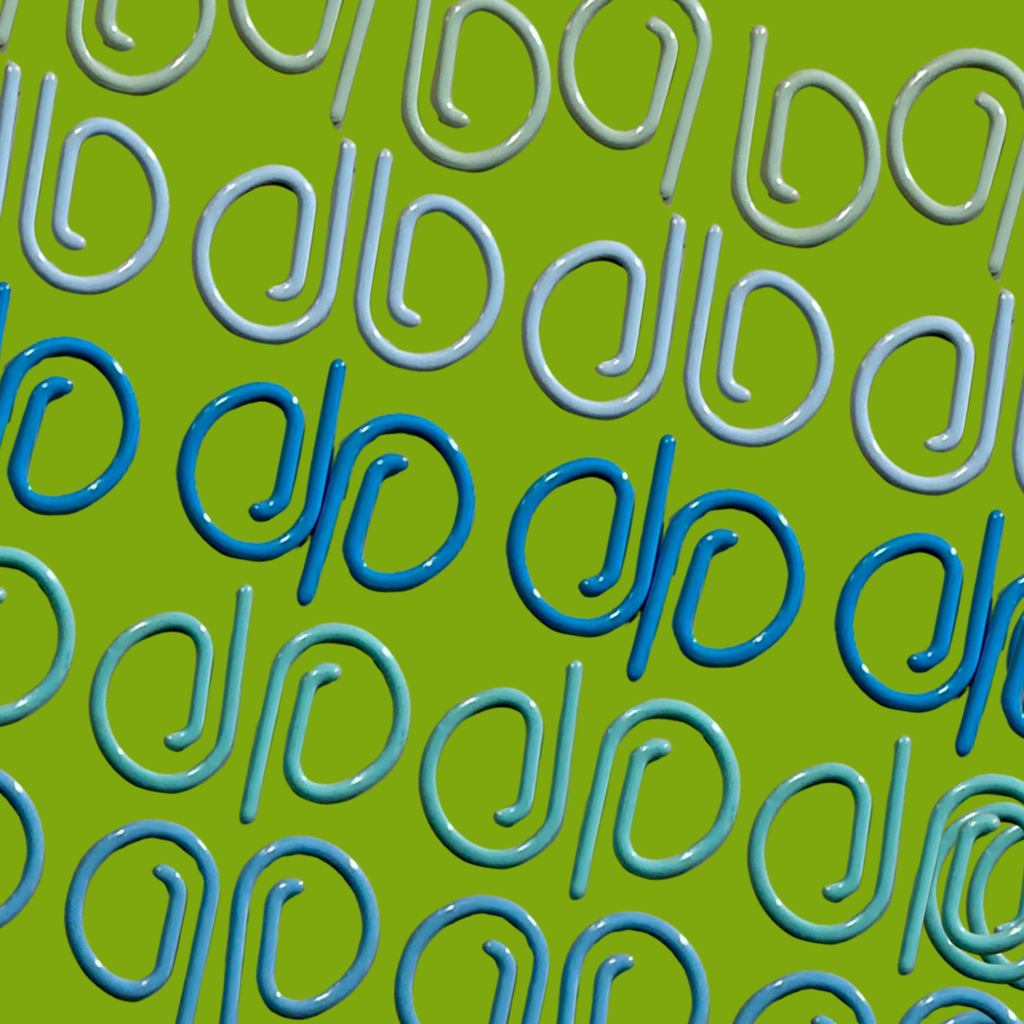 Comma Craft Basic Stitch Markers P Markers - Green