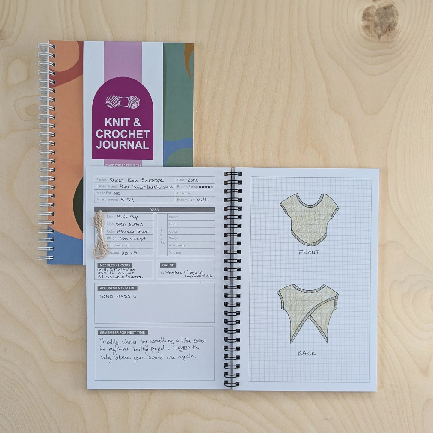Kohamche Knit & Crochet Journal