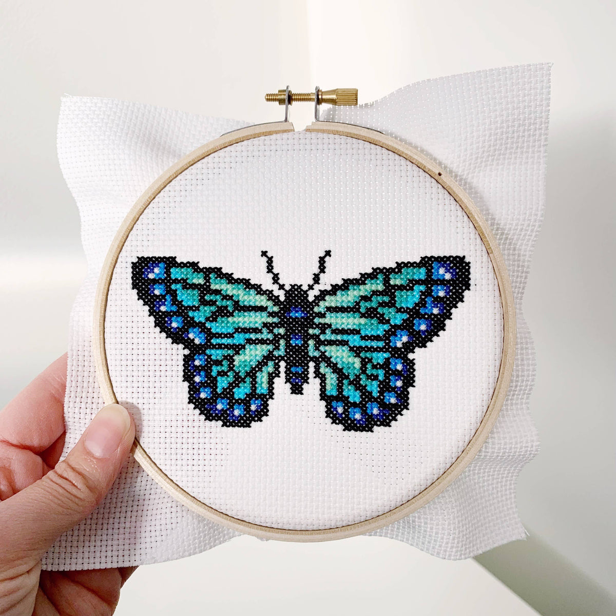 Stranded Stitch Butterfly Cross Stitch Kit