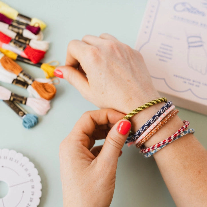 Cotton Clara Kumihimo Friendship Bracelet Kit