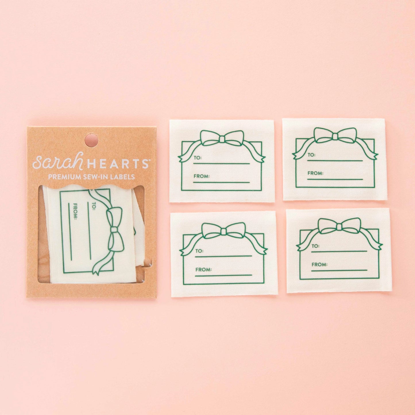 Sarah Hearts Garment Tags / Labels