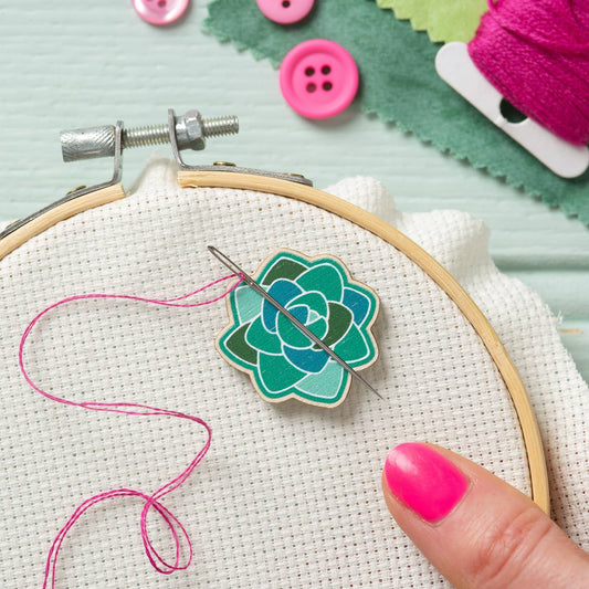 Succulent Magnetic Needle Minder